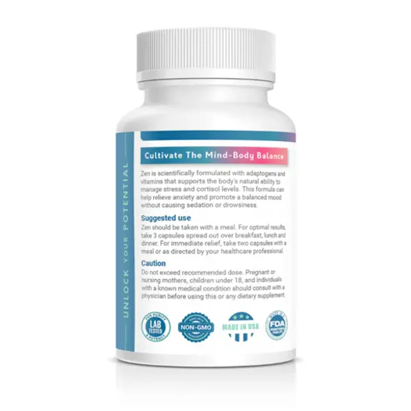 Nooflux Zen Stress & Mood Support Capsules